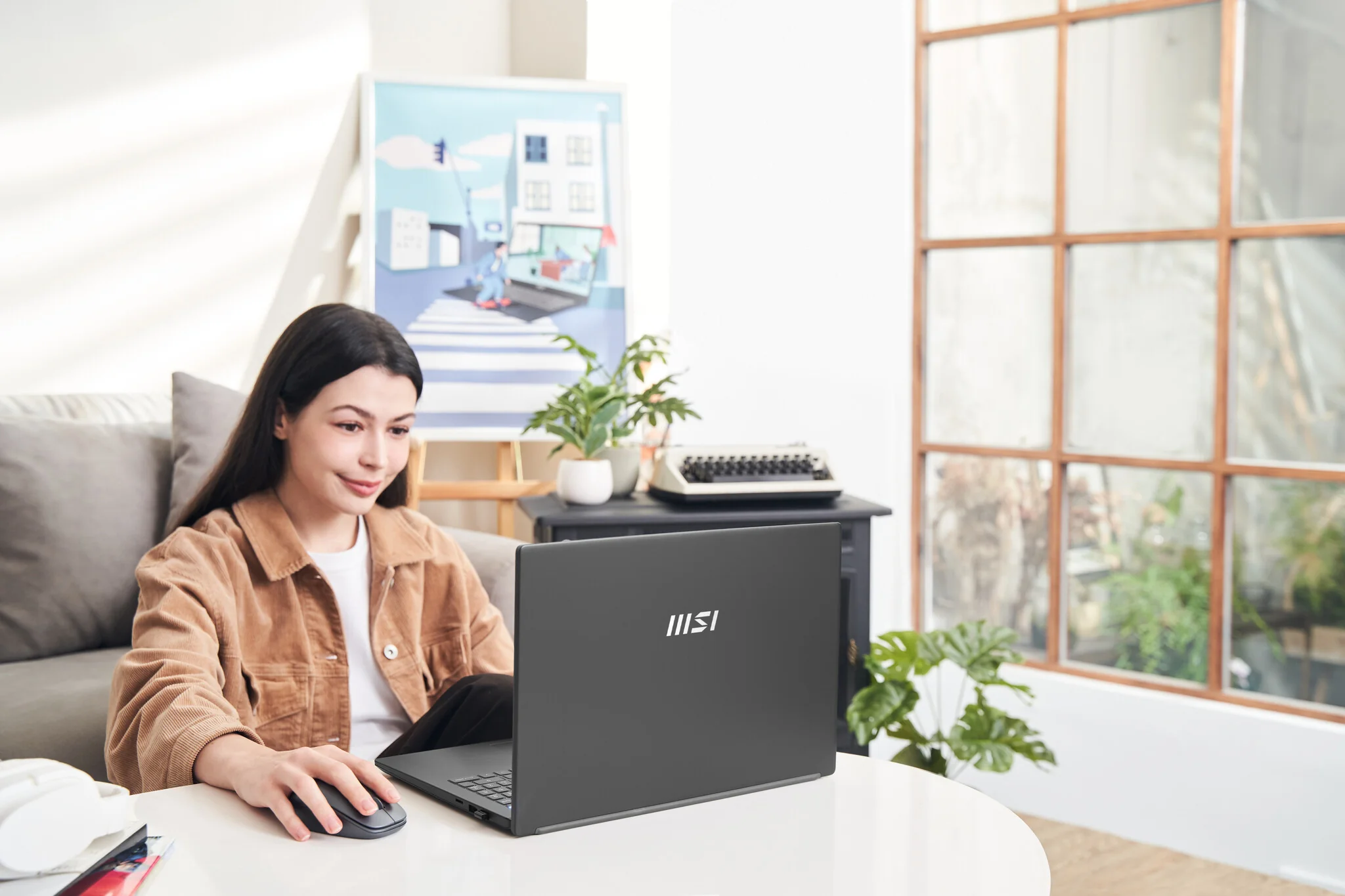 MSI Modern 15 Laptop - 39.6 cm (15.6") - AMD Ryzen™ 5 7530U - 8 GB DDR4-SDRAM - 512 GB SSD - Wi-Fi 6E - Windows 11 - Black - Image 28