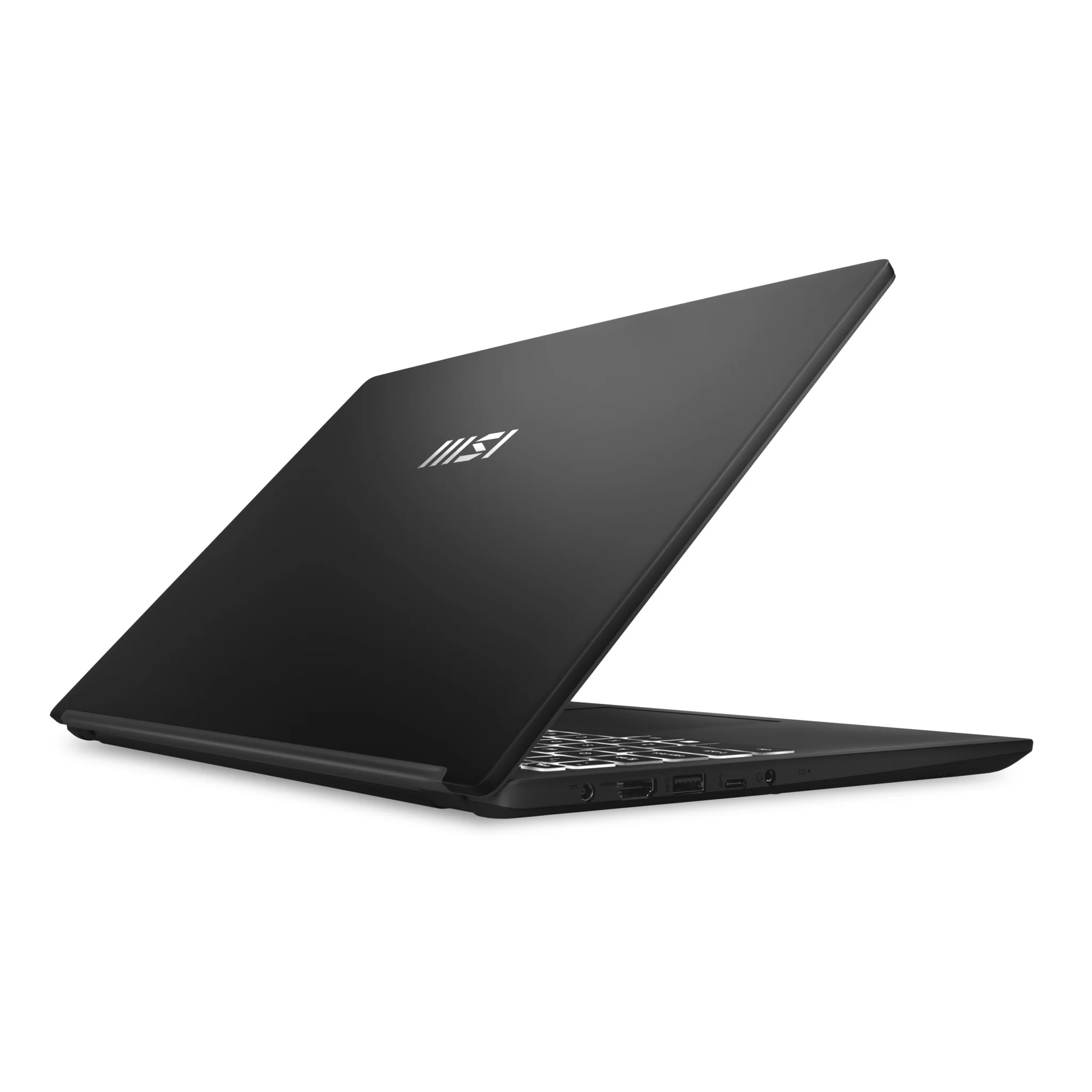 MSI Modern 15 Laptop - 39.6 cm (15.6") - AMD Ryzen™ 5 7530U - 8 GB DDR4-SDRAM - 512 GB SSD - Wi-Fi 6E - Windows 11 - Black - Image 4