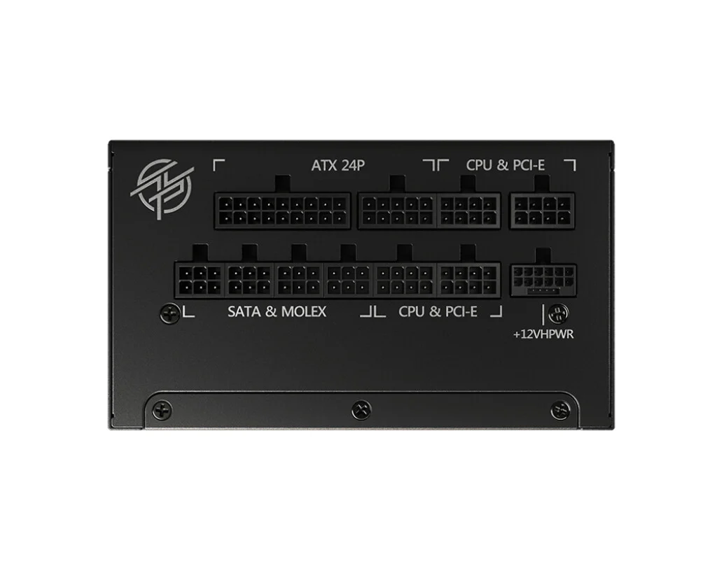 MSI MPG A1000G PCIE5 - 1000W 80+ Gold Fully Modular Power Supply Unit - Image 2