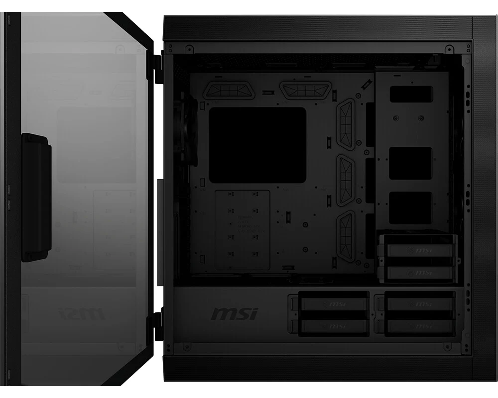 MSI MPG Sekira 500P - ATX Mid Tower Case in Black - Image 9