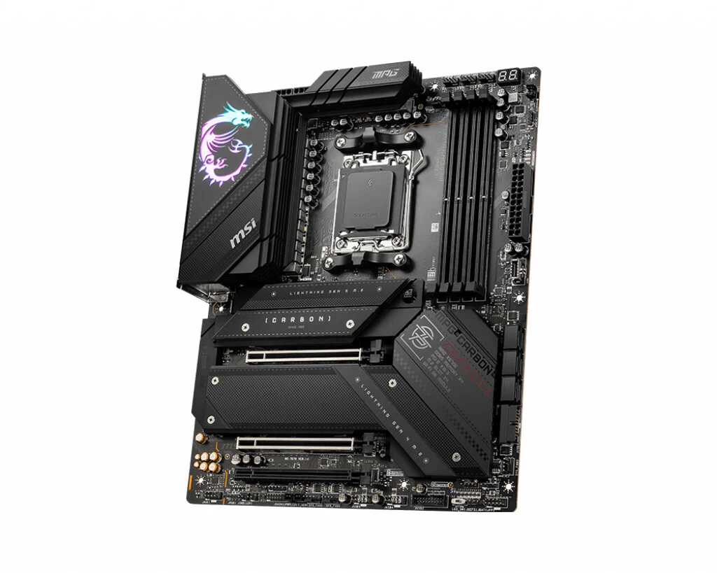 MSI MPG X670E CARBON WIFI ATX motherboard - AMD X670 Socket AM5 - Image 3