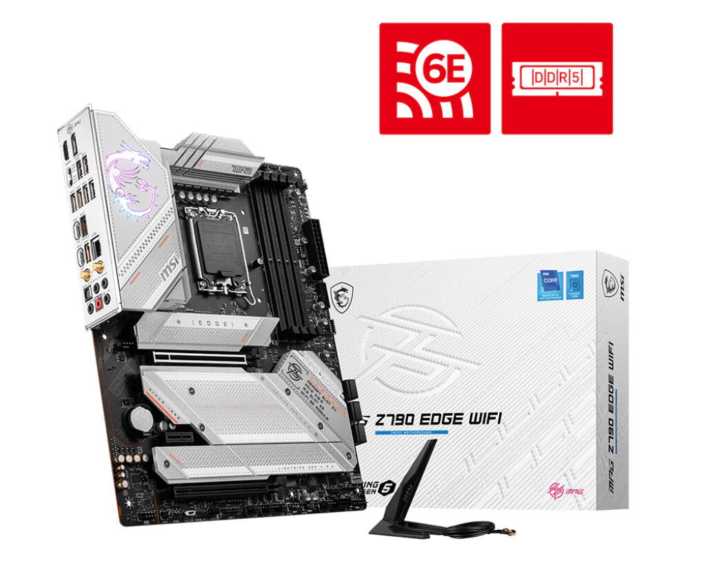 MSI MPG Z790 EDGE WIFI ATX motherboard - Intel Z790 LGA 1700 - Image 2