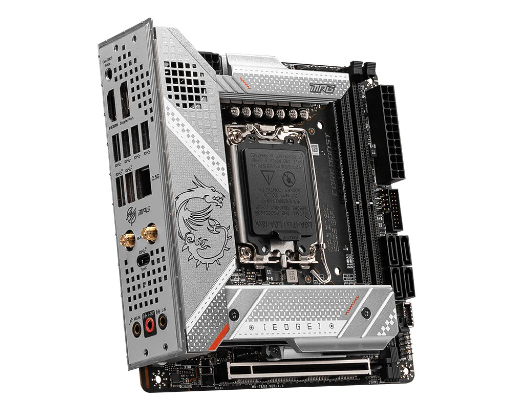 MSI MPG Z790I EDGE WIFI mini ITX motherboard - Intel Z790 LGA 1700 - Image 4