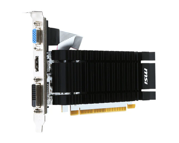 MSI Low Profile - NVIDIA 2 GB GDDR3 GeForce GT 730 graphics card - Image 3