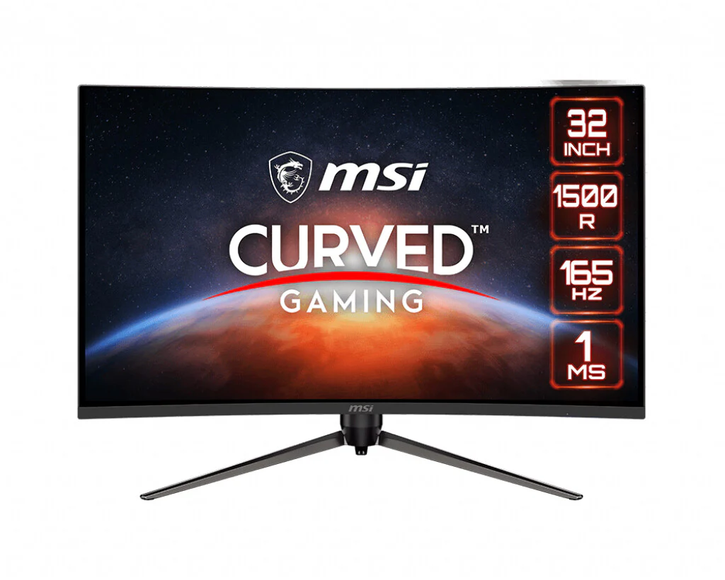 MSI Optix AG321CQR - 80cm (31.5") - 2560 x 1440 pixels WQHD Curved Monitor