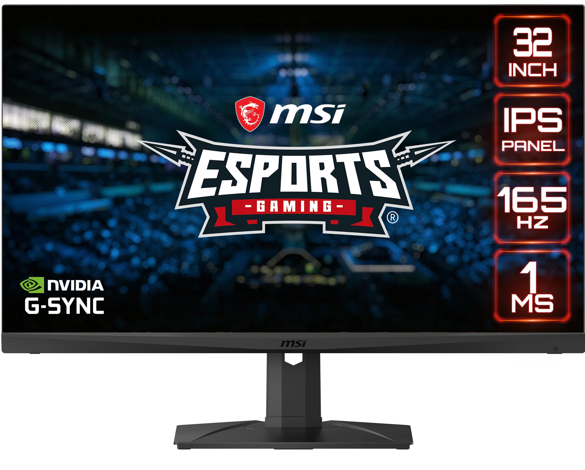 MSI Optix MAG321QR - 80 cm (31.5") - 2560 x 1440 pixels WQHD Monitor