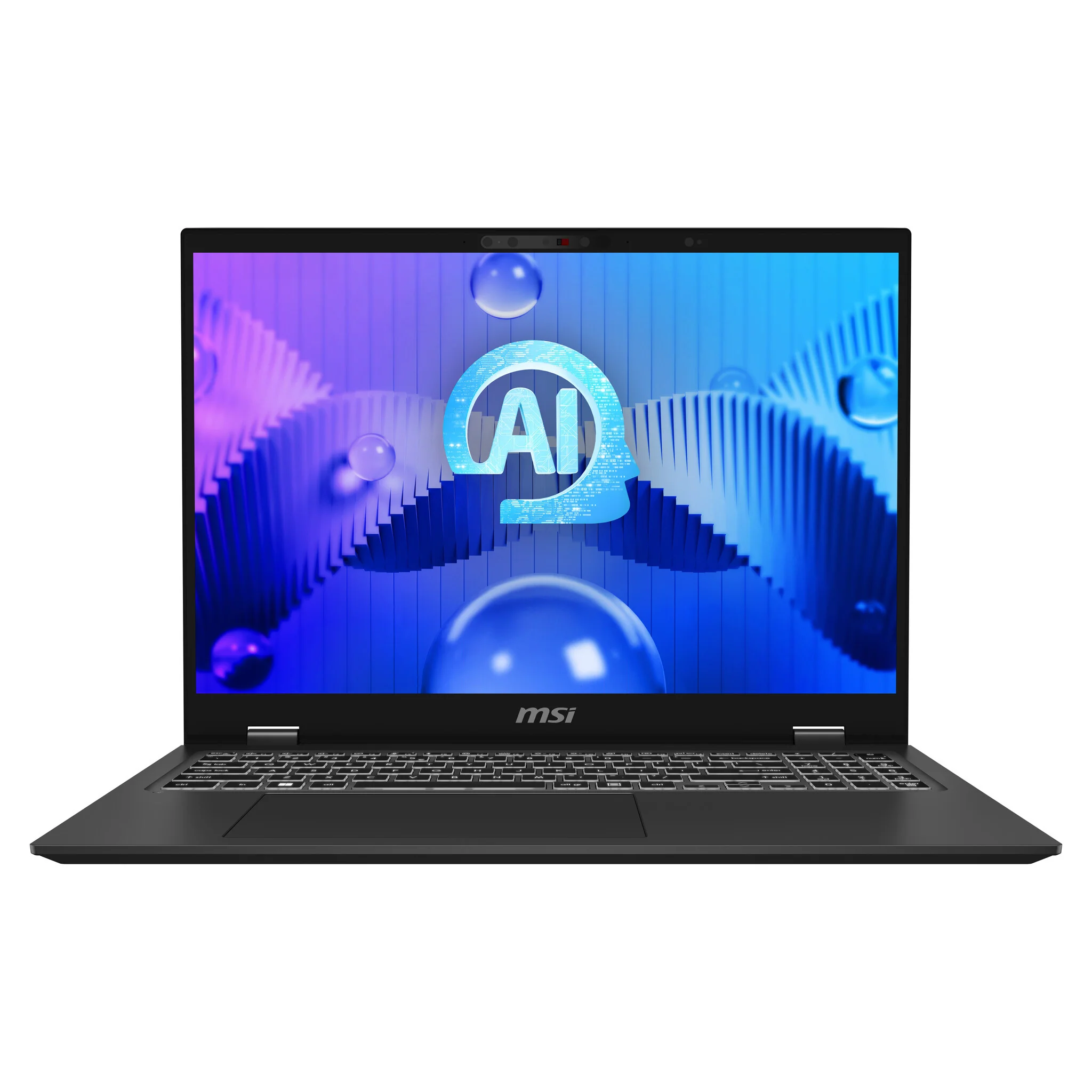 MSI Prestige 16 AI Studio Laptop 40.6 cm (16") - Quad HD+ Intel Core Ultra 7 155H - 32 GB LPDDR5-SDRAM - 1 TB SSD - NVIDIA GeForce RTX 4050 - Wi-Fi 7 - Windows 11 Home - Grey - Image 3