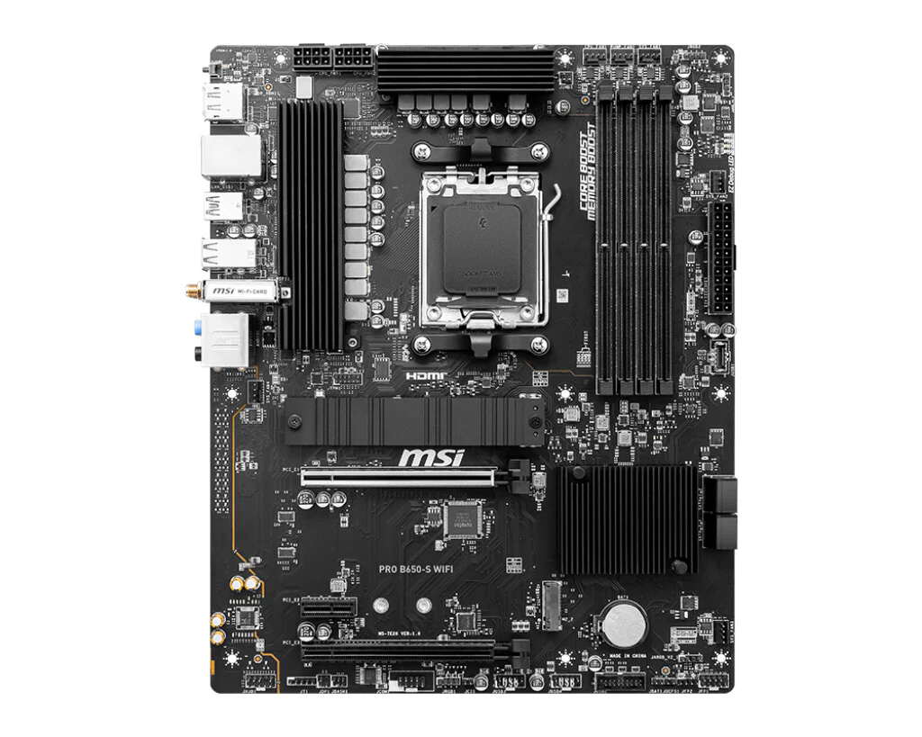 MSI PRO B650-S WIFI ATX motherboard - AMD B650 Socket AM5 - Image 2