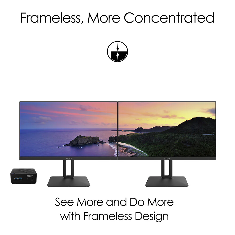 MSI Pro MP242P - 60.5 cm (23.8") - 1920 x 1080 pixels FHD Monitor - Image 14