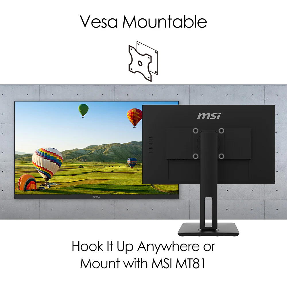 MSI Pro MP271P - 68.6cm (27") - 1920 x 1080 pixels FHD LED Monitor - Image 8