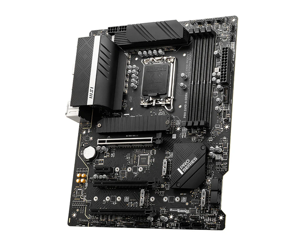 MSI PRO Z690-P DDR4 ATX motherboard - Intel Z690 LGA 1700 - Image 2