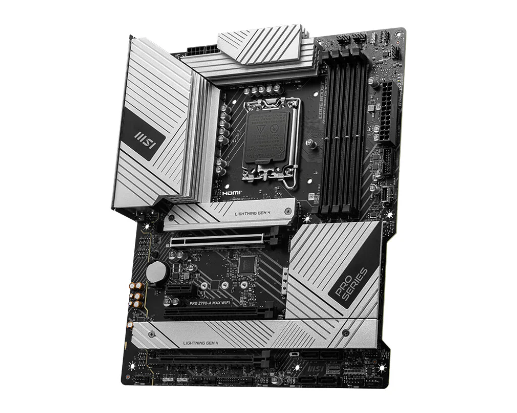 MSI PRO Z790-A MAX WIFI ATX motherboard - Intel Z790 LGA 1700 - Image 2