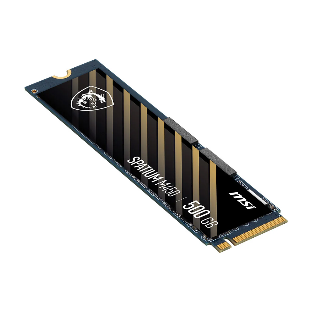 MSI SPATIUM M450 - PCI Express 4.0 3D NAND NVMe M.2 SSD - 500 GB - Image 3