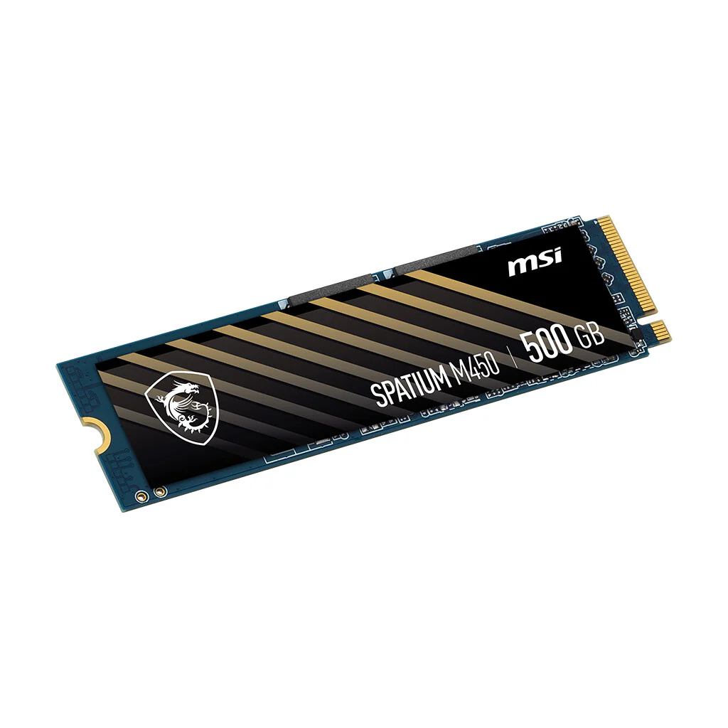 MSI SPATIUM M450 - PCI Express 4.0 3D NAND NVMe M.2 SSD - 500 GB - Image 4