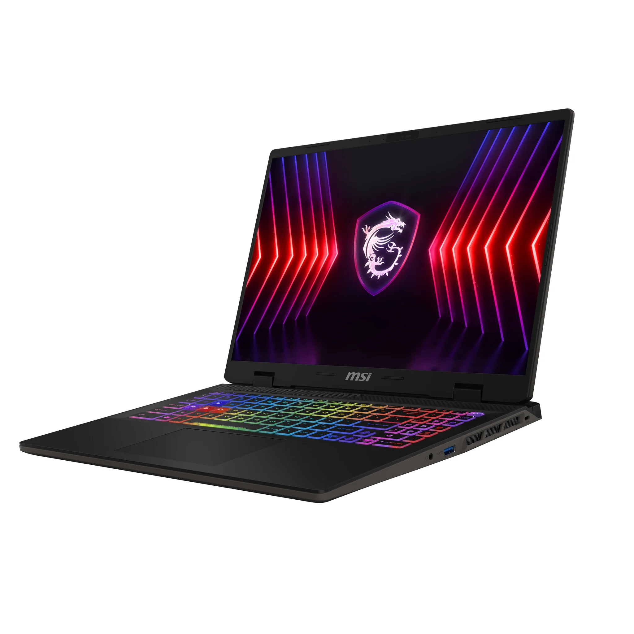 MSI Sword 16 HX Laptop - 40.6 cm (16") - Intel® Core™ i7-14700HX - 16 GB DDR5-SDRAM - 1 TB SSD - NVIDIA GeForce RTX 4060 - Wi-Fi 6E - Windows 11 Home - Grey - Image 2
