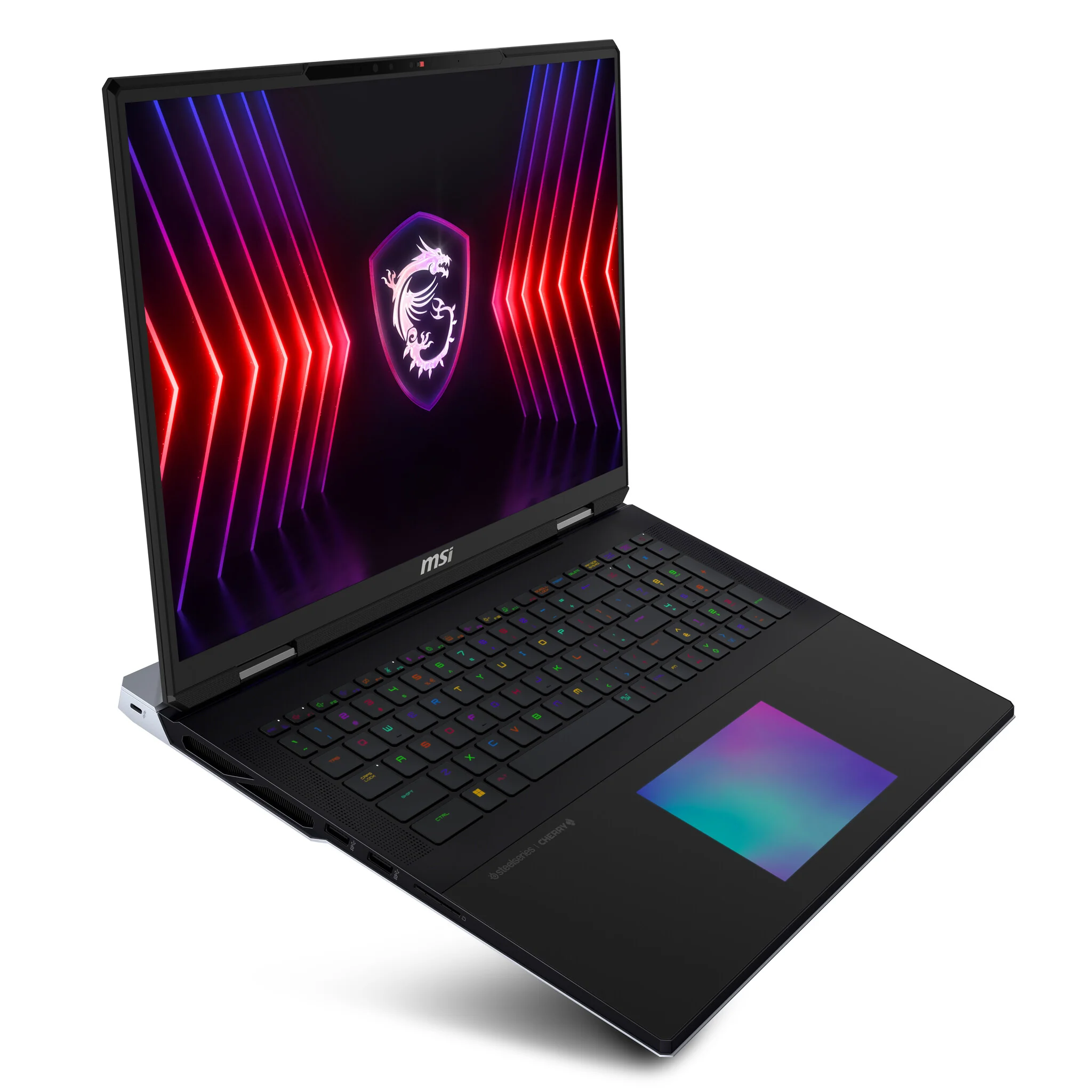 MSI Titan 18 Laptop - 45.7 cm (18") - Intel® Core™ i9-14900HX - 64 GB DDR5-SDRAM - 2 TB SSD - NVIDIA GeForce RTX 4080 - Wi-Fi 7 - Windows 11 Pro - Black - Image 13