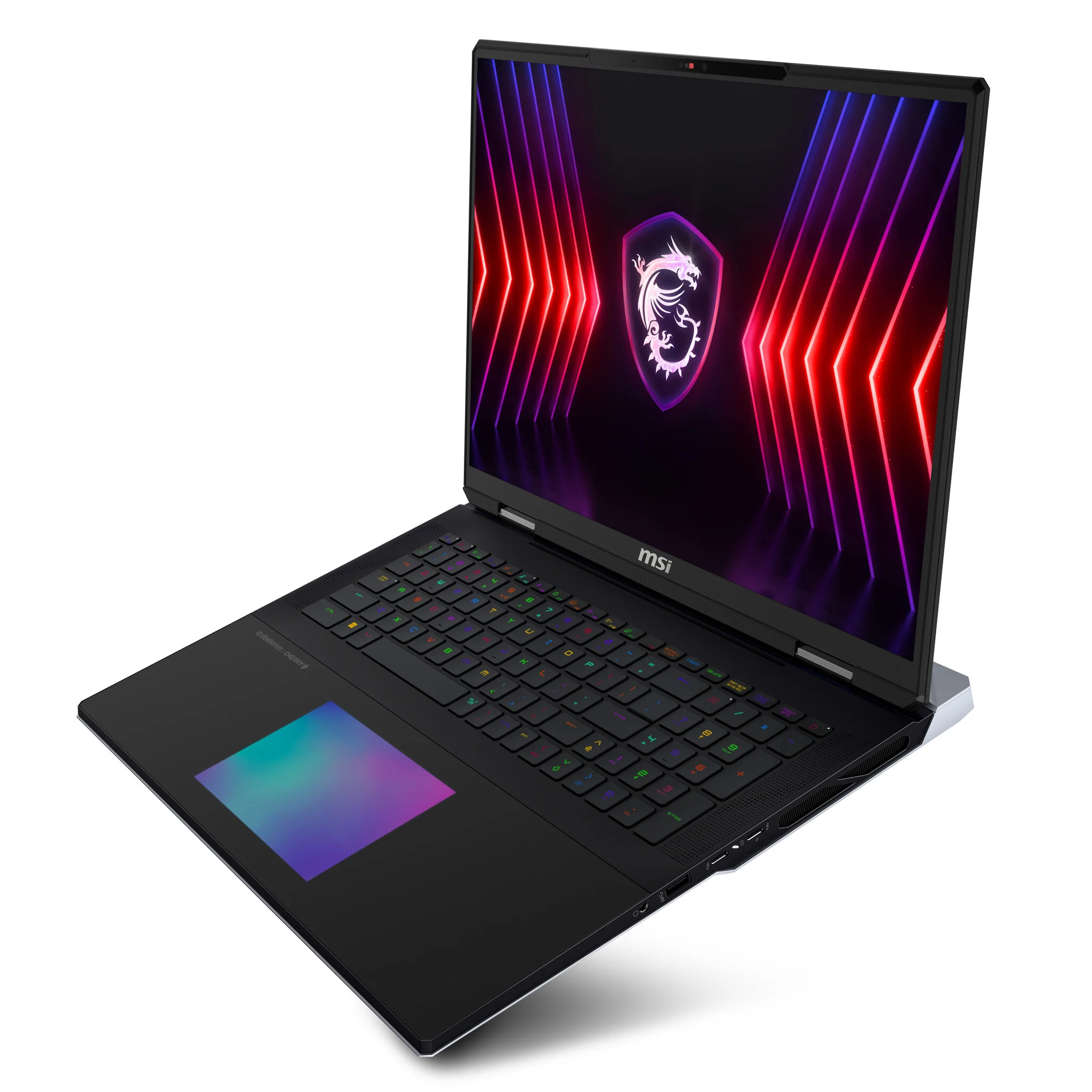MSI Titan 18 Laptop - 45.7 cm (18") - Intel® Core™ i9-14900HX - 64 GB DDR5-SDRAM - 2 TB SSD - NVIDIA GeForce RTX 4080 - Wi-Fi 7 - Windows 11 Pro - Black - Image 14