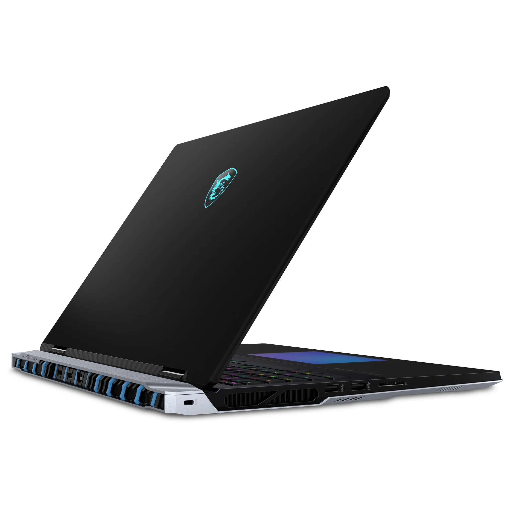 MSI Titan 18 HX A14VIG-051UK Laptop - 45.7 cm (18") - Intel® Core™ i9-14900HX - 32 GB DDR5-SDRAM - 2 TB SSD - NVIDIA GeForce RTX 4090 - Wi-Fi 7 - Windows 11 Pro - Black - Image 6