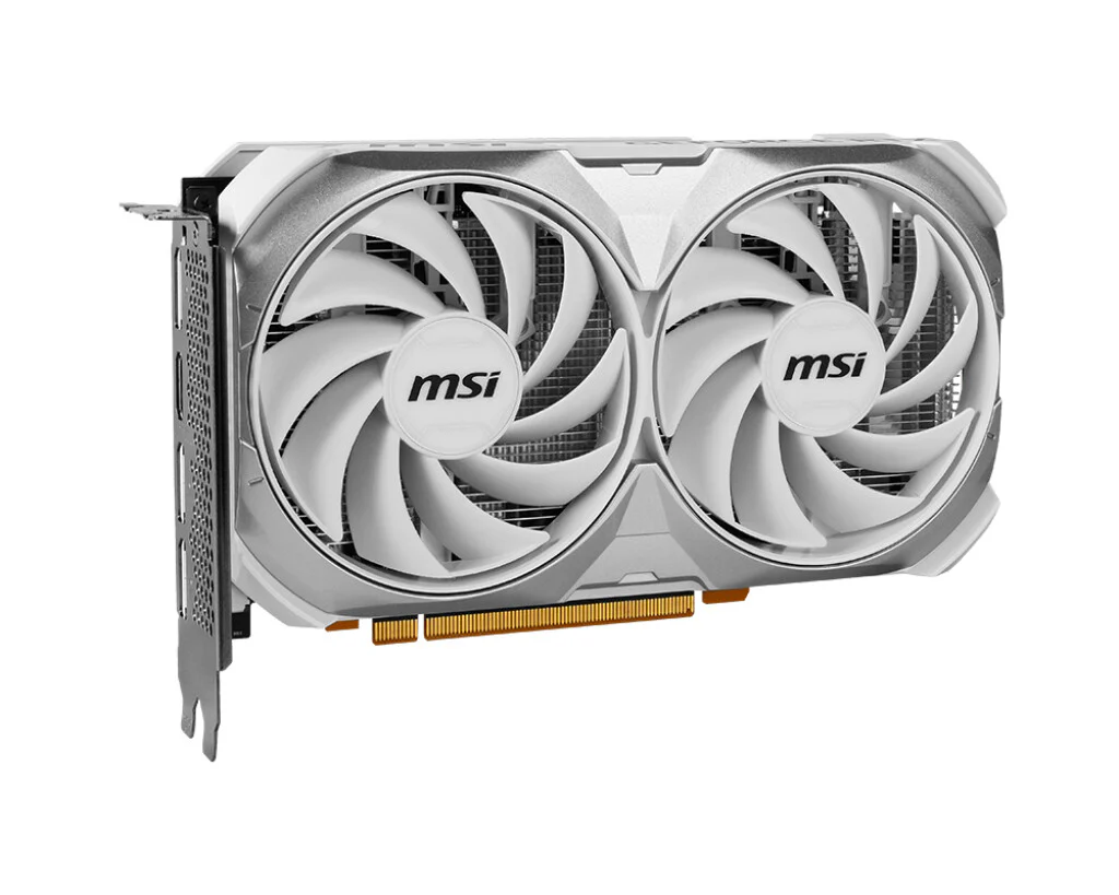 MSI VENTUS 2X WHITE OC - NVIDIA 8 GB GDDR6 GeForce RTX 4060 graphics card - Image 3
