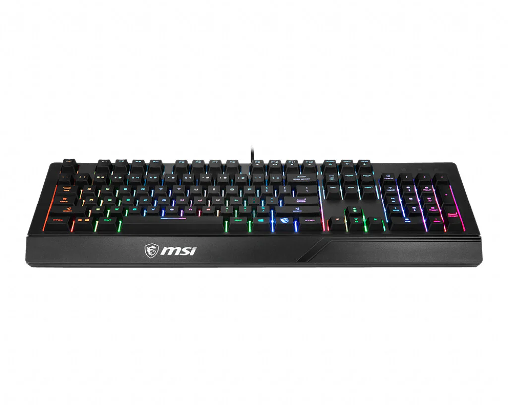 MSI VIGOR GK20 RGB - USB Wired RGB Membrane Gaming Keyboard (QWERTY UK) - Image 3