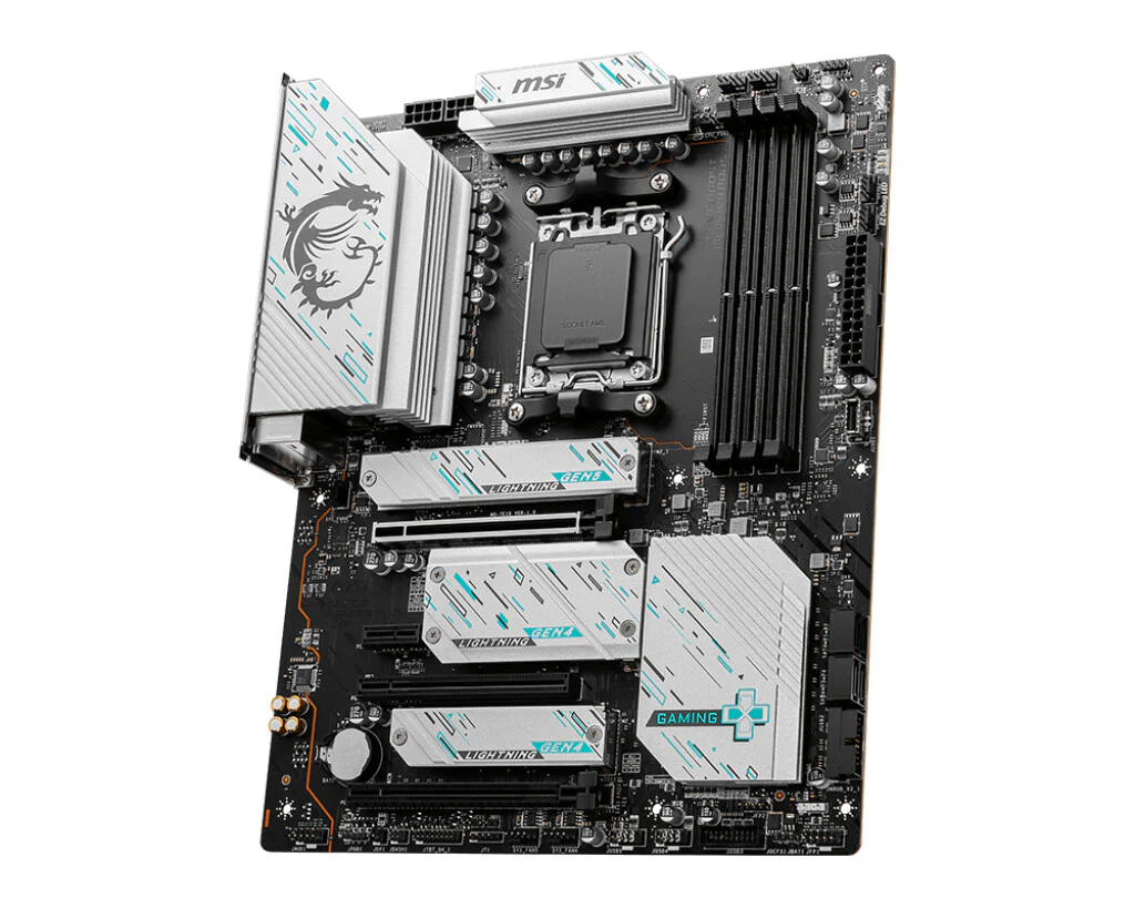 MSI X670E GAMING PLUS WIFI ATX motherboard - AMD X670 Socket AM5 - Image 2