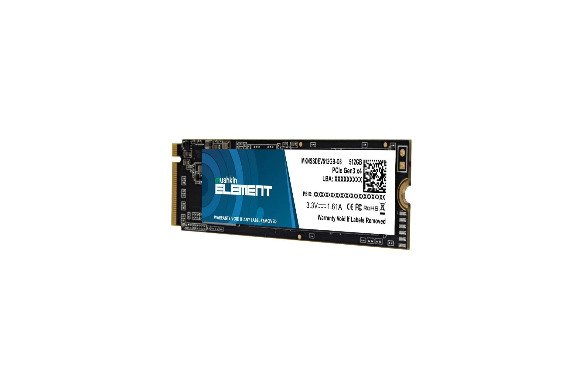 Mushkin Element - M.2 NAND NVMe PCI Express 3.0 3D SSD - 512 GB - Image 3