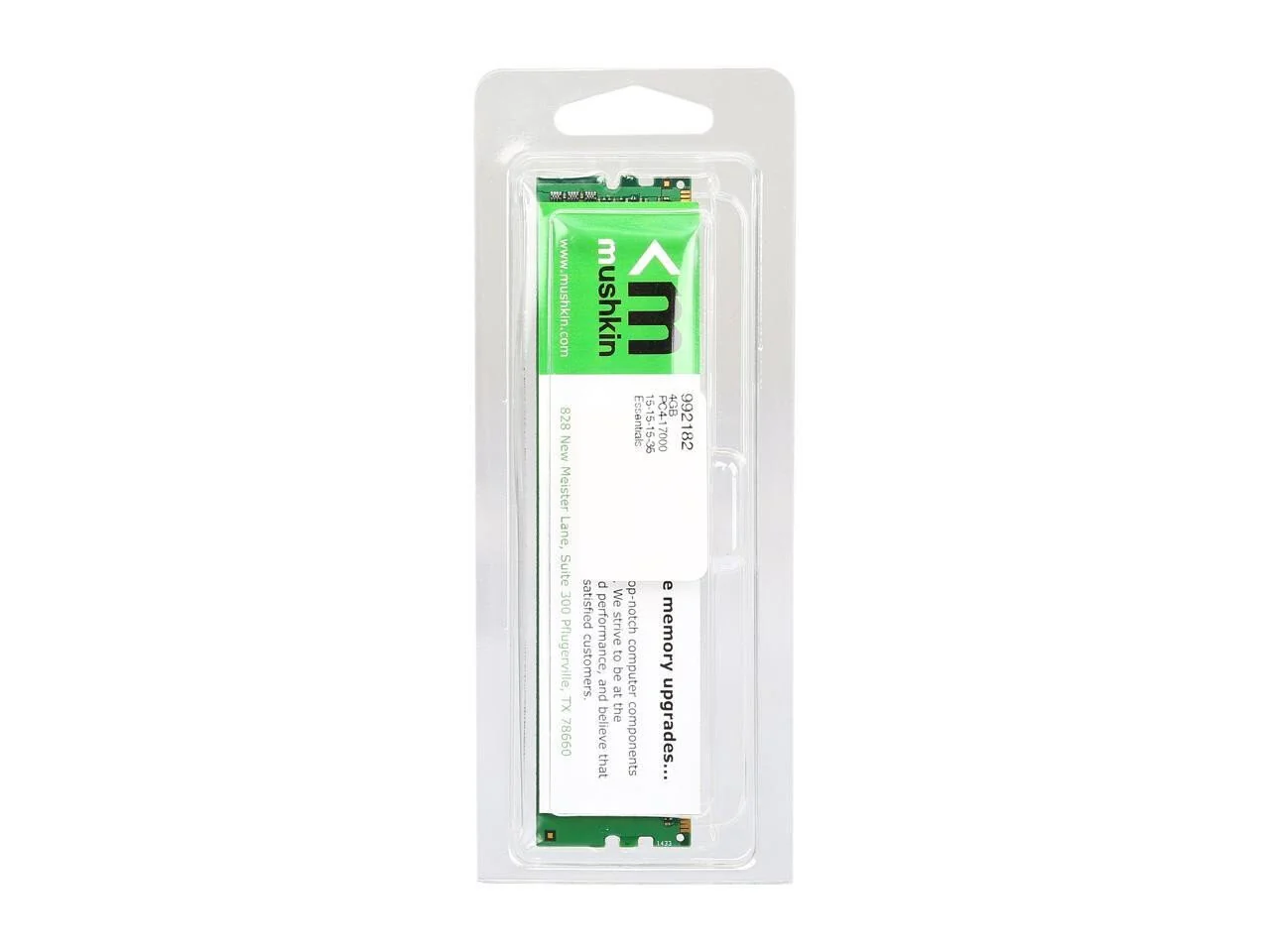 Mushkin Essentials - 32 GB 1 x 32 GB DDR4 3200 MHz memory module - Image 3
