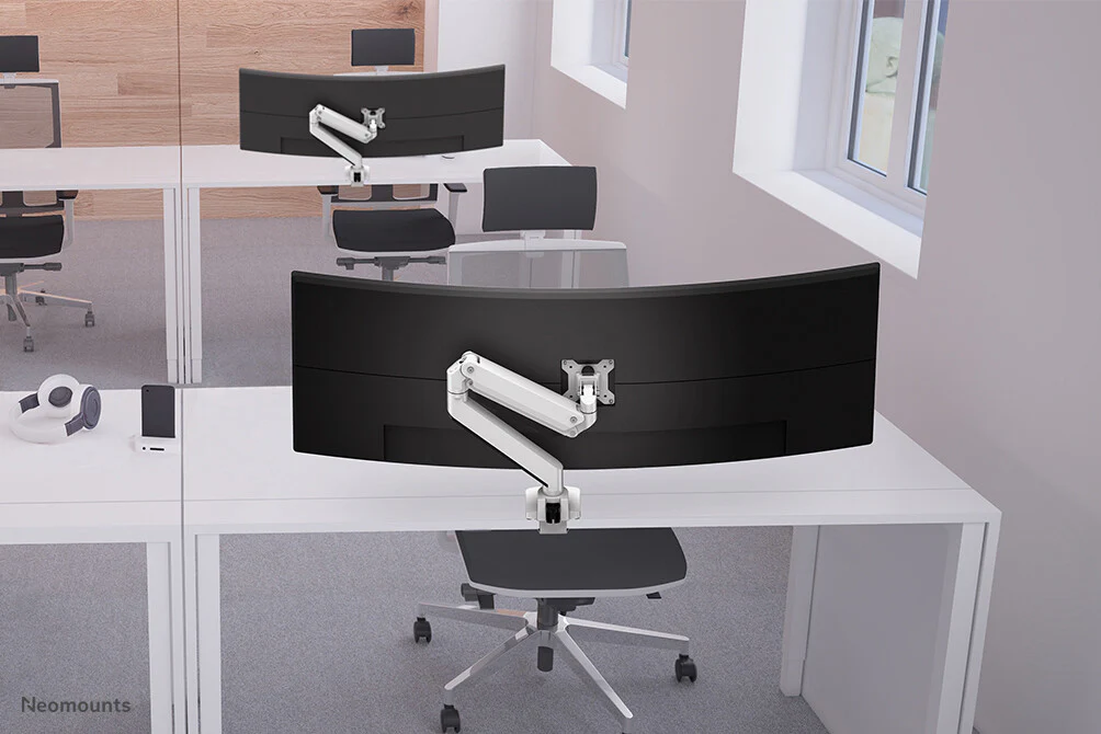Neomounts NM-D775WHITEPLUS - Desk monitor mount for 25.4 cm (10") to 124.5 cm (49") - Image 6