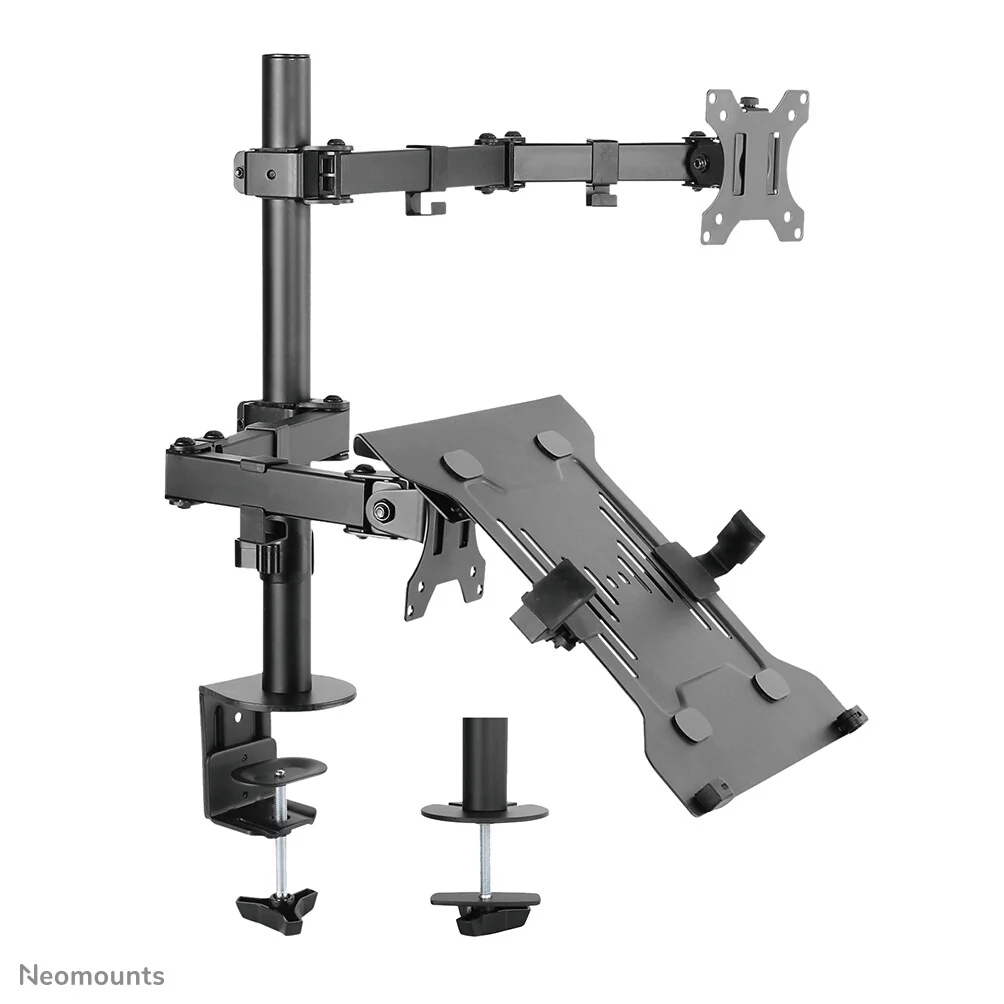 Neomounts FPMA-D550NOTEBOOK - Desk monitor + laptop mount for 25.4 cm (10") to 81.3 cm (32") - Image 4