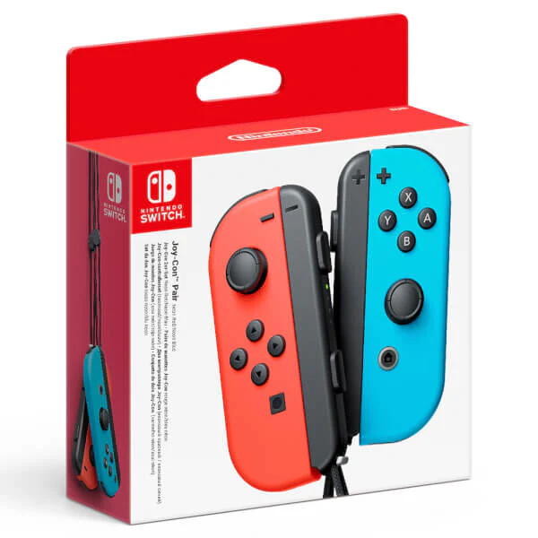 Nintendo Joy-Con - Bluetooth Gamepad in Neon Blue & Neon Red - Image 2