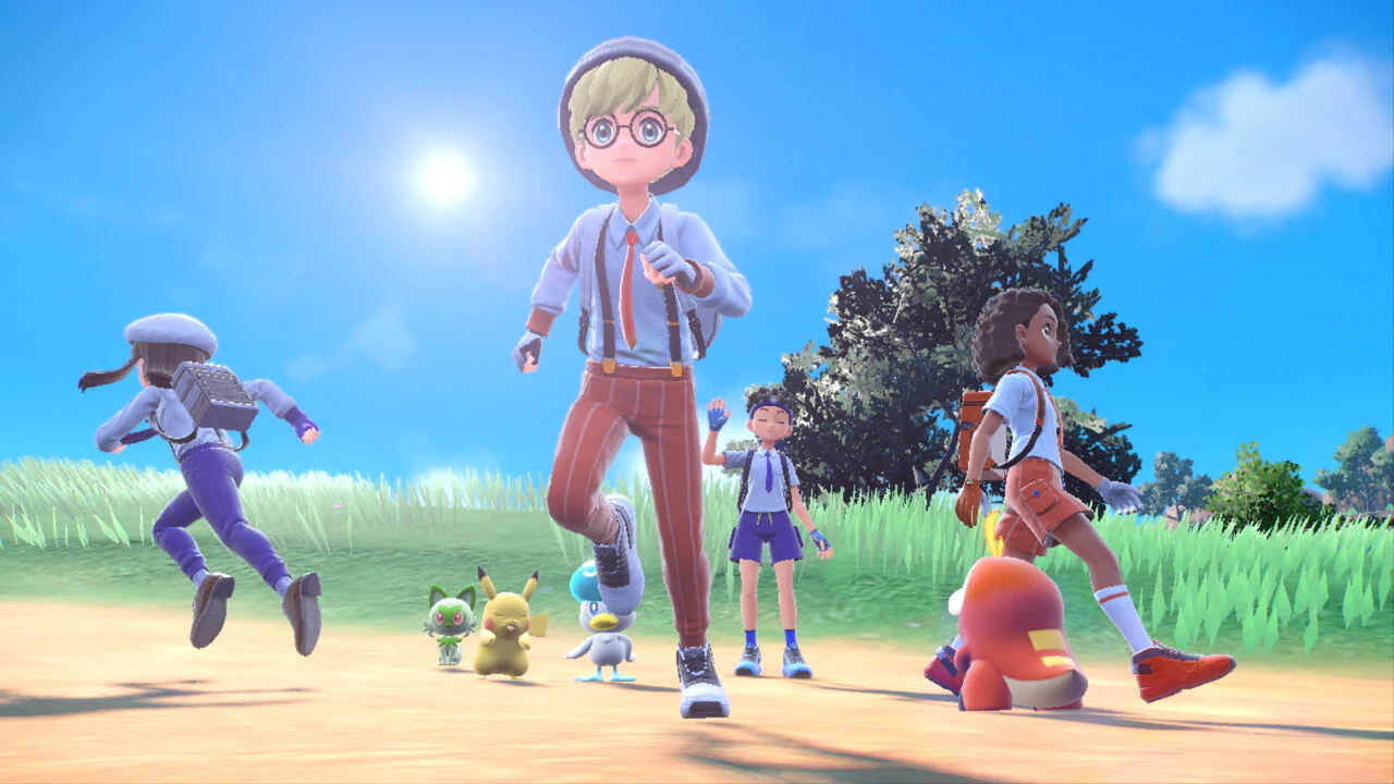 Nintendo Pokemon Scarlet + The Hidden Treasure of Area Zero DLC - Nintendo Switch - Image 3