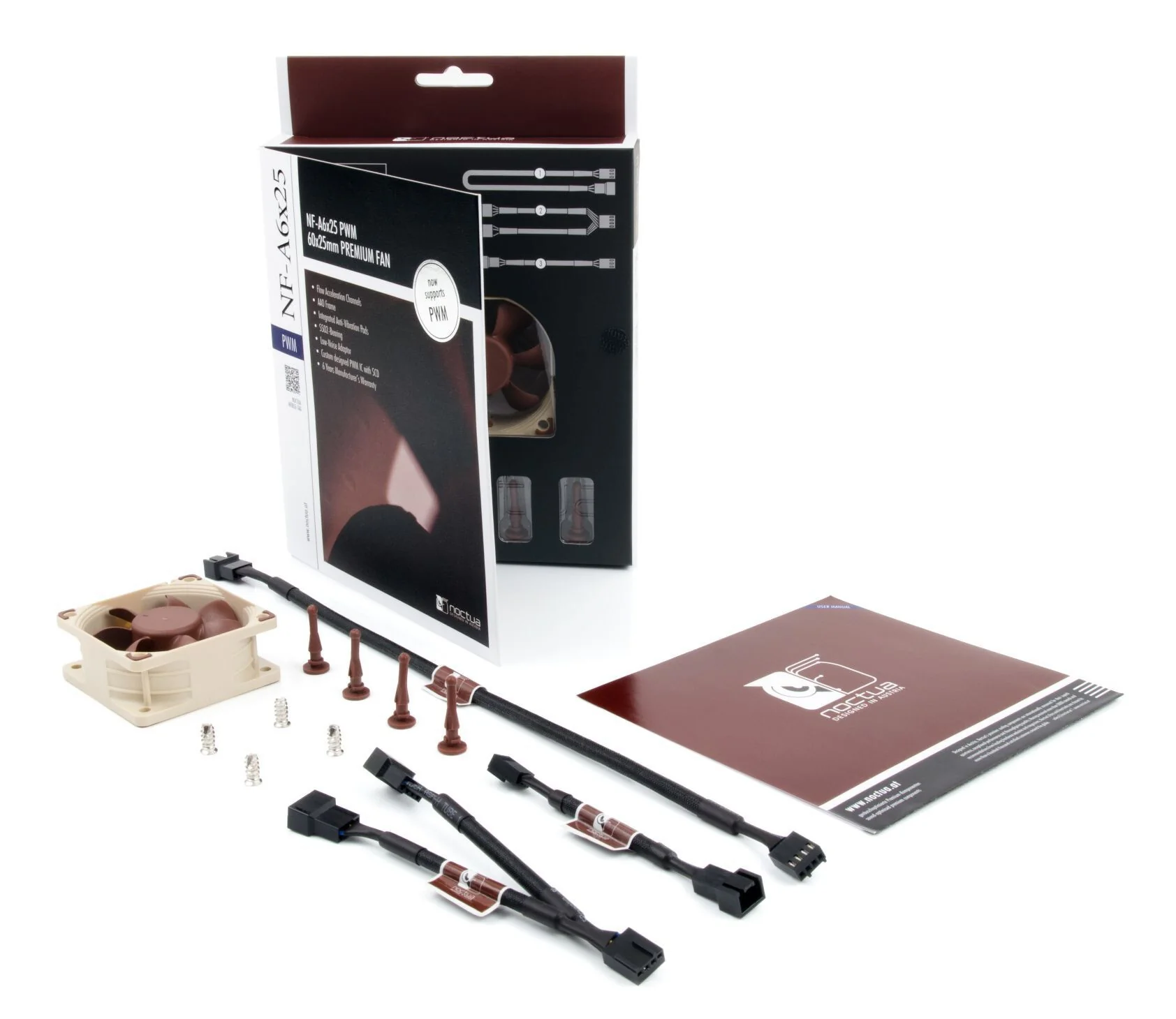 Noctua NF-A6x25 - Computer Case Fan - 60mm - Image 4