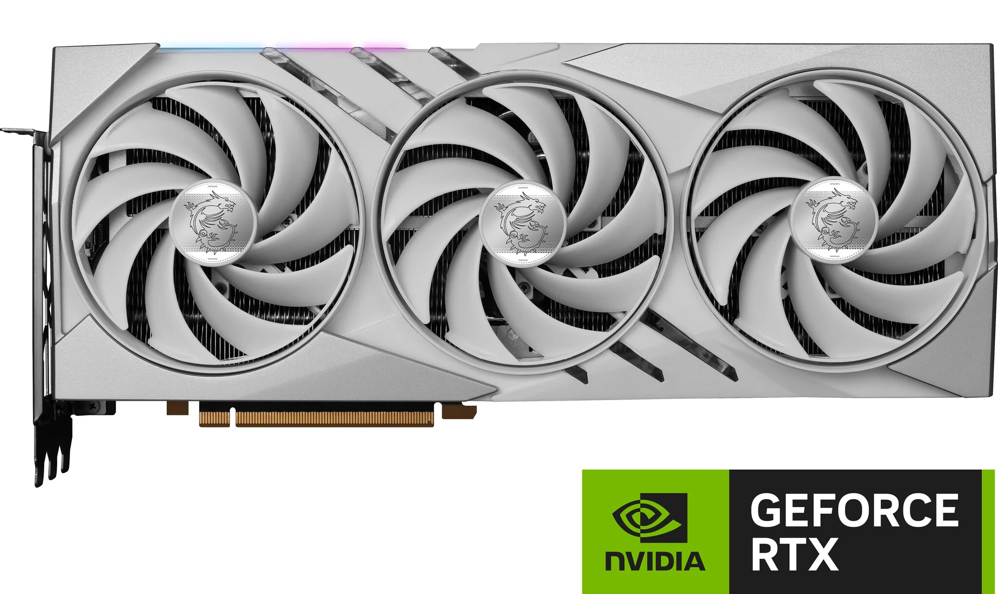 MSI GeForce GAMING X SLIM WHITE - NVIDIA 16 GB GDDR6X RTX 4080 SUPER graphics card - Image 2