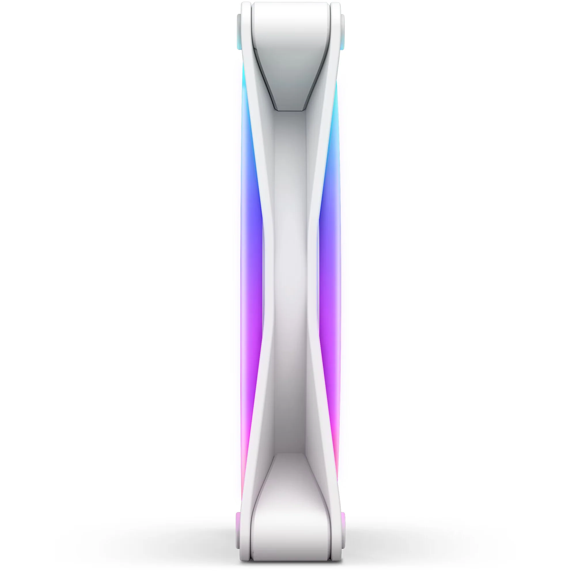 NZXT F140 RGB DUO - Computer Case Fan in White - 140mm - Image 3