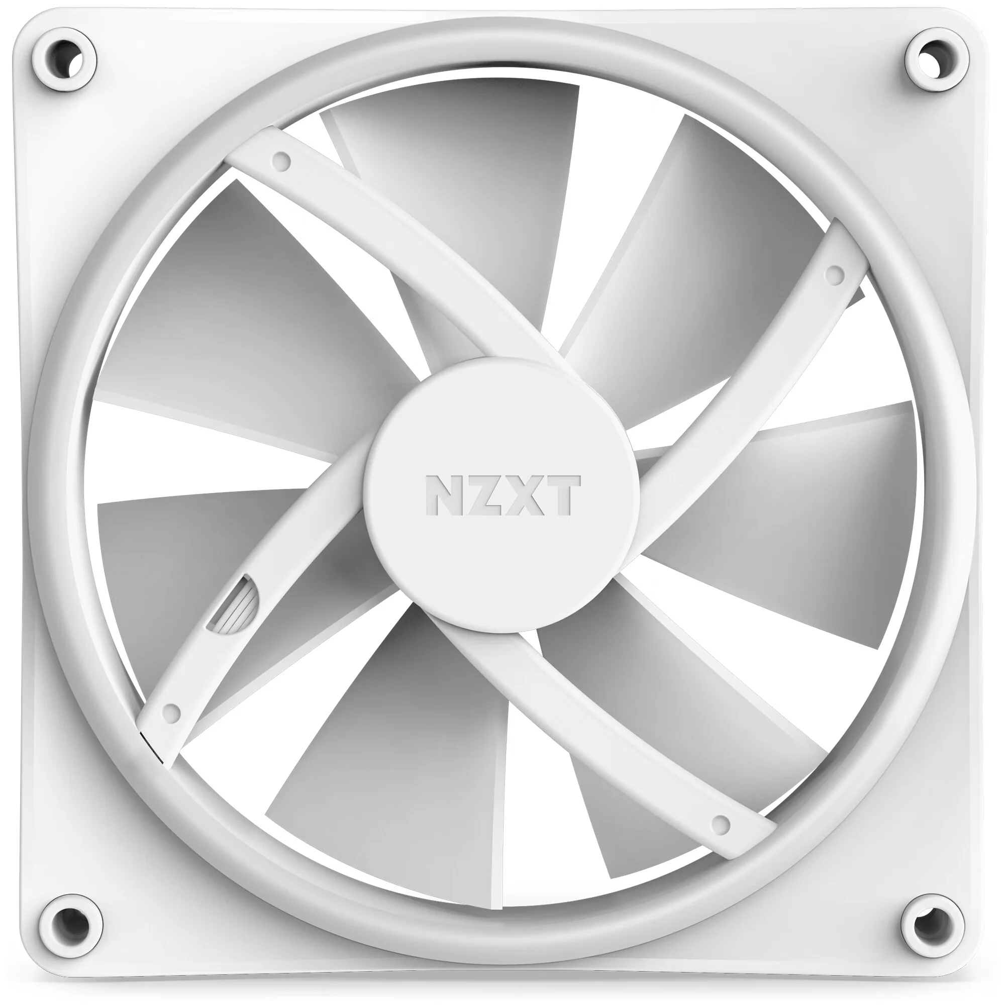 NZXT F140 RGB DUO - Computer Case Fan in White - 140mm - Image 6