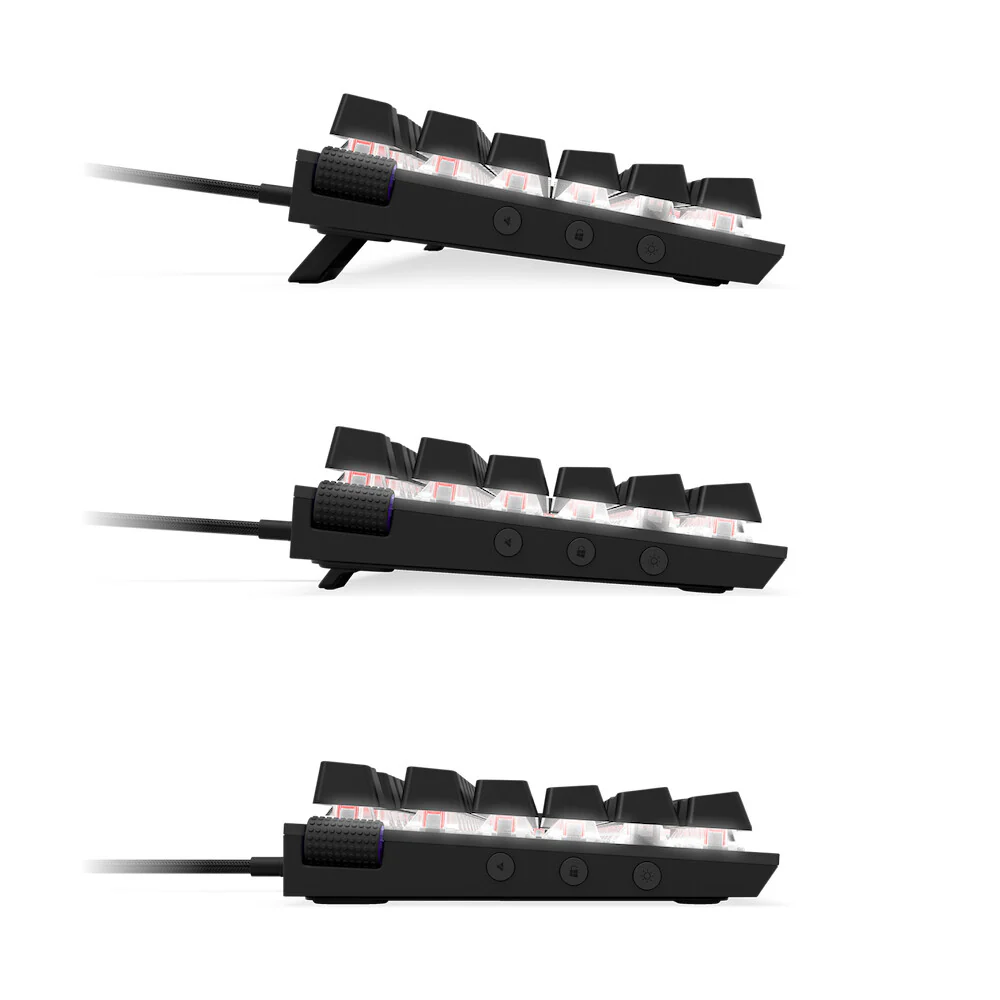 NZXT Function MiniTKL - USB Wired RGB Mechanical Keyboard in Black (QWERTY UK) - Image 3