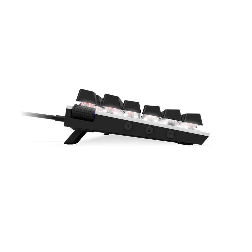 NZXT Function MiniTKL - USB Wired RGB Mechanical Keyboard in Black / White (QWERTZ German) - Image 2
