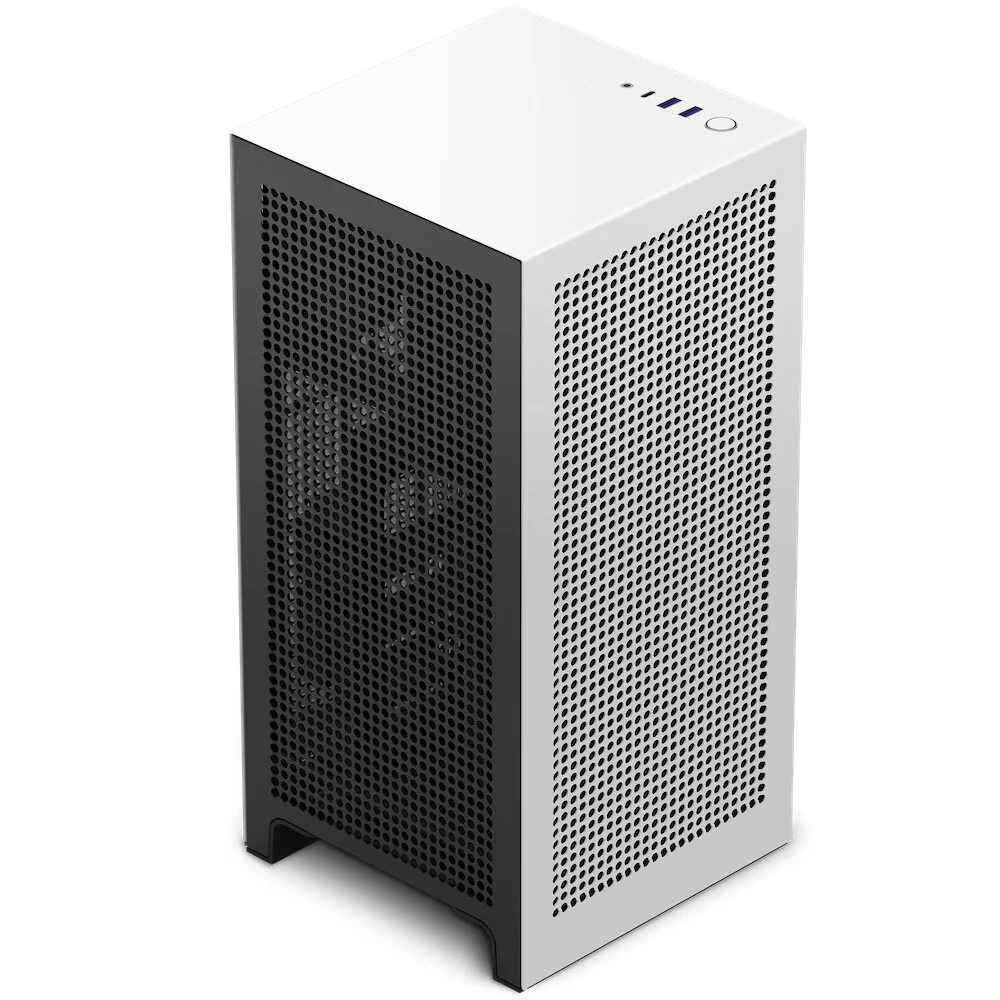 NZXT H1 - Compact Mini ITX Case in White - 750 W PSU Included - Image 2