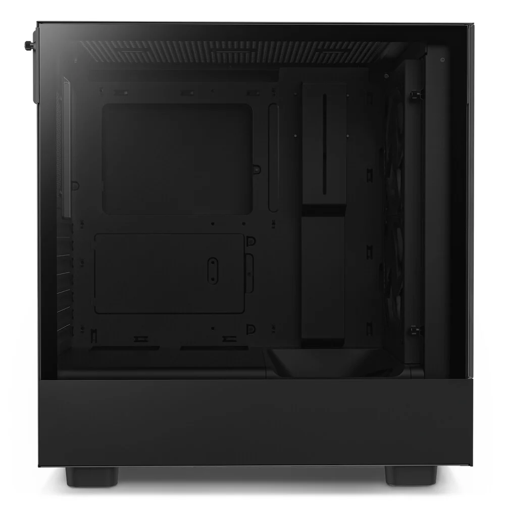 NZXT H5 Elite - ATX Mid Tower Case in Black / Transparent - Image 2