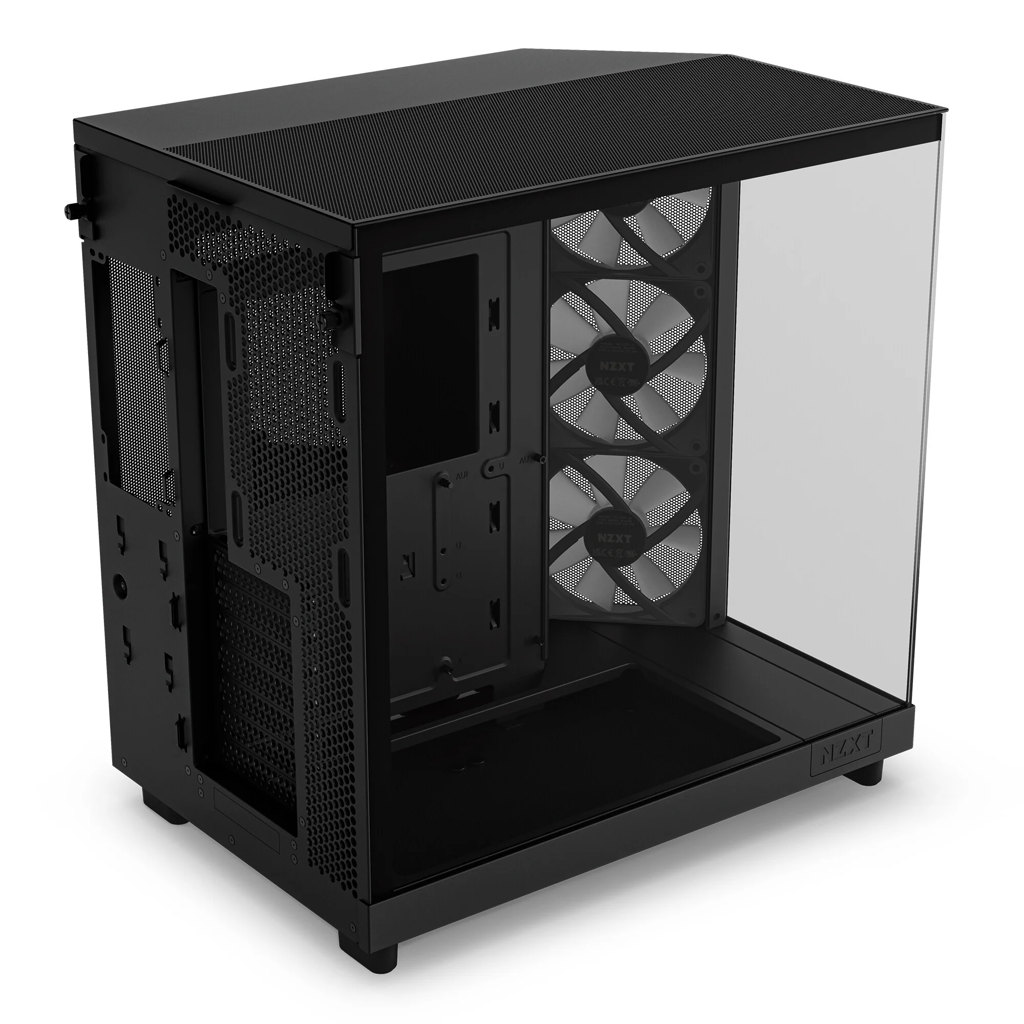 NZXT H6 Flow RGB - ATX Mid Tower Case in Black - Image 6