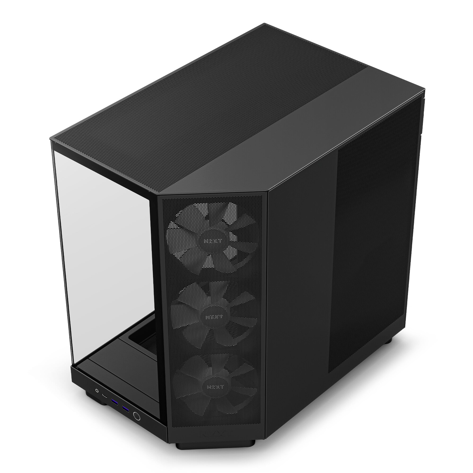 NZXT H6 Flow RGB - ATX Mid Tower Case in Black - Image 7