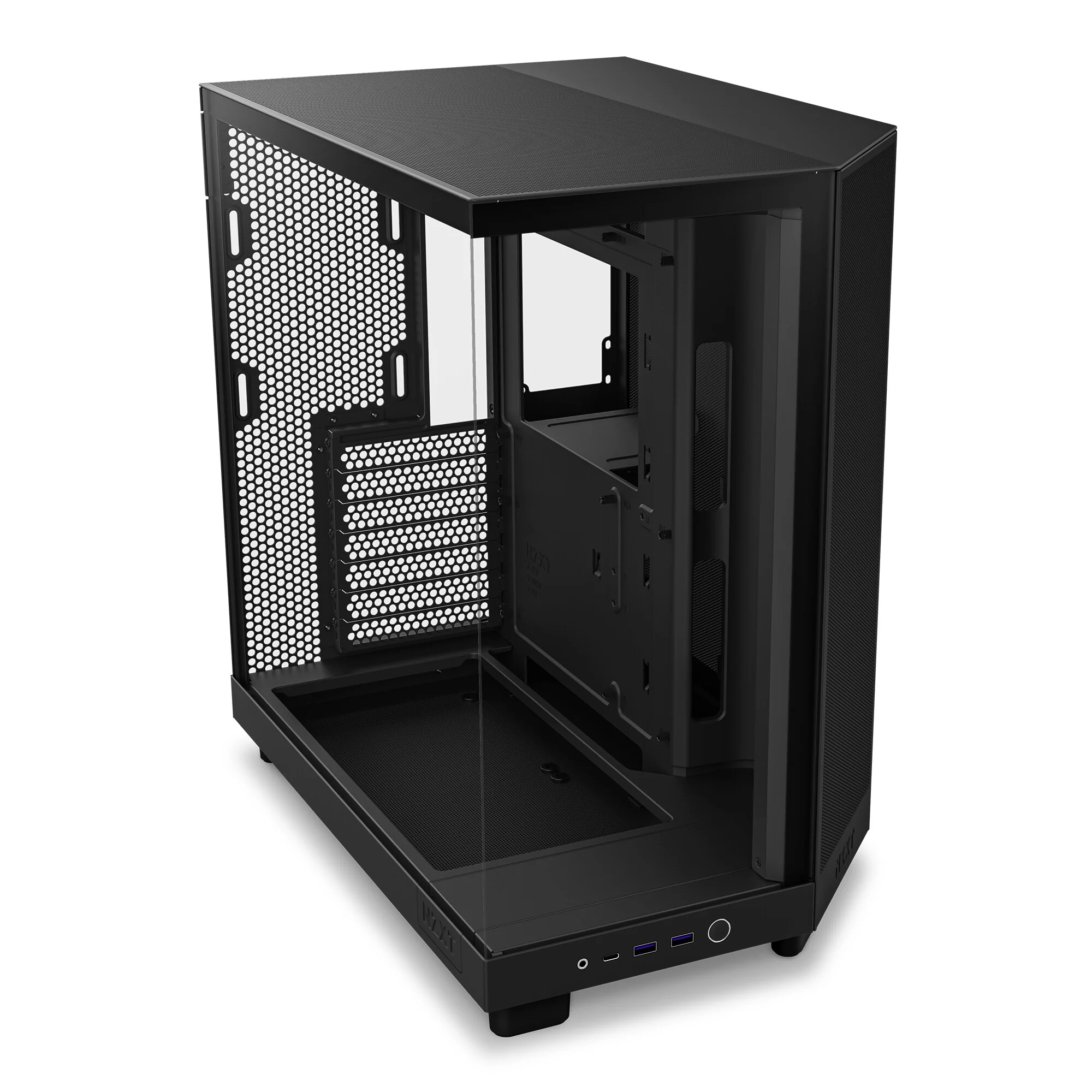 NZXT H6 Flow - ATX Mid Tower Case in Black - Image 7