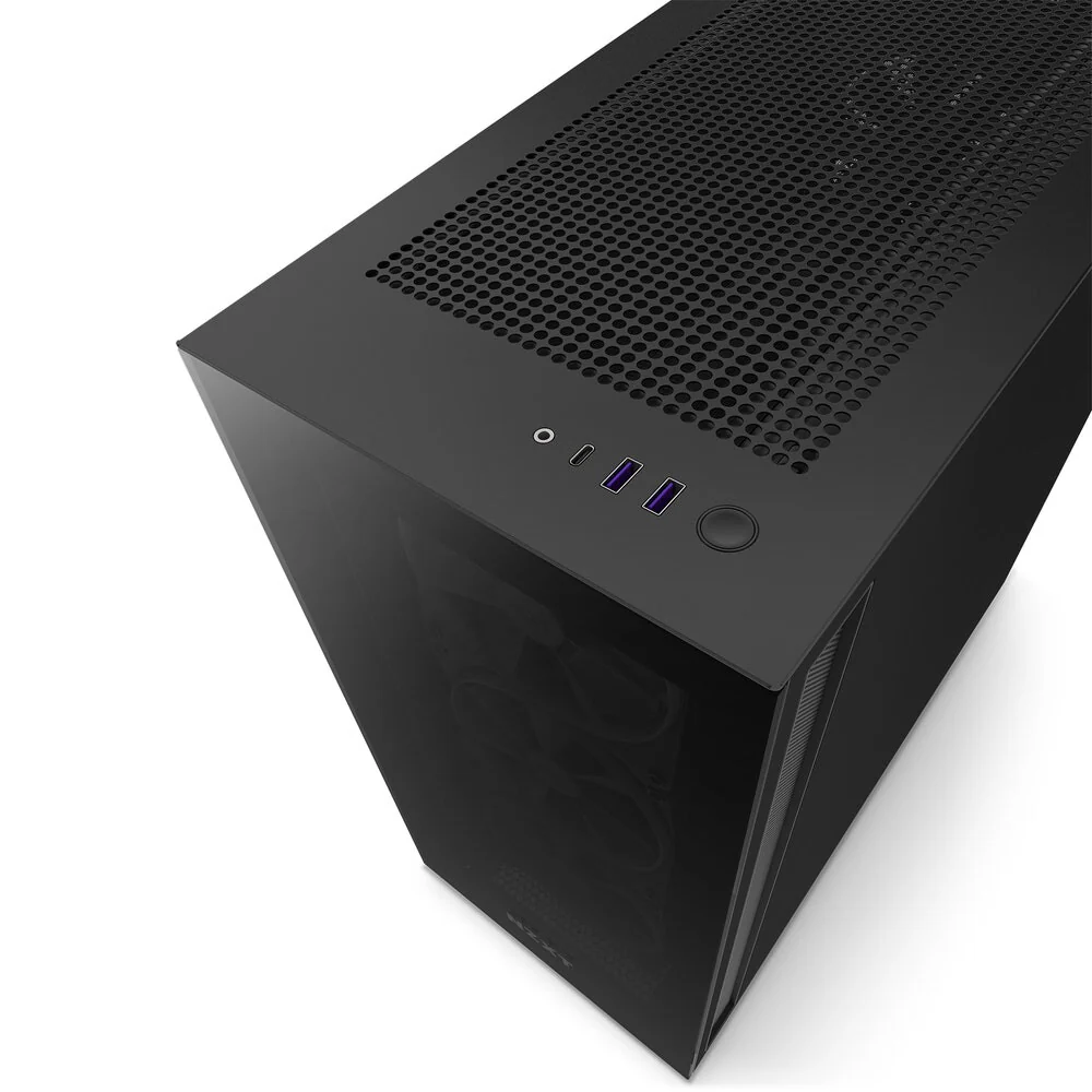 NZXT H7 Elite (2022) - ATX Mid Tower Case in Black - Image 4