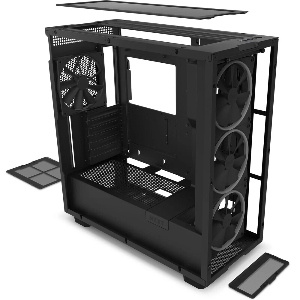 NZXT H7 Elite (2022) - ATX Mid Tower Case in Black - Image 5