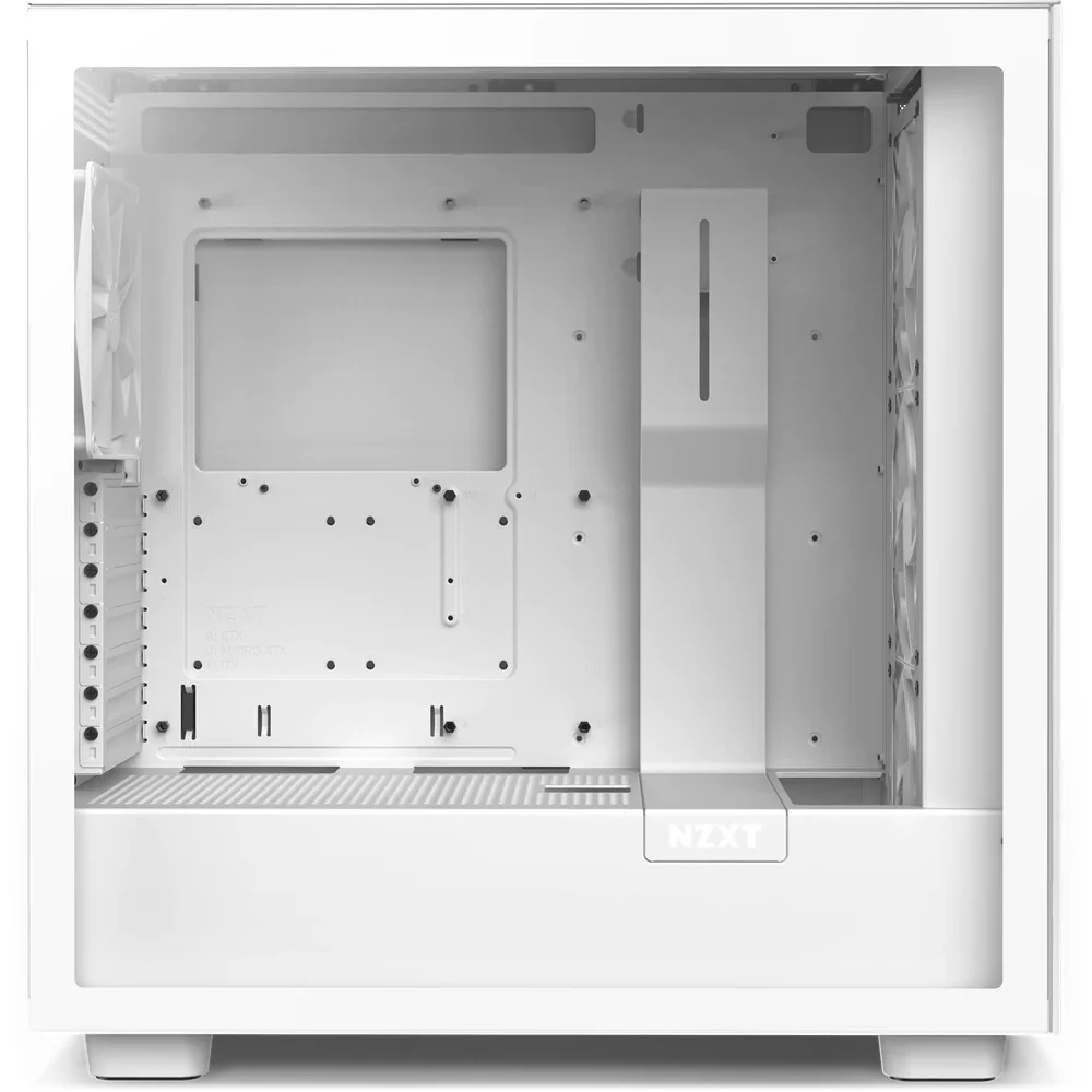 NZXT H7 Elite (2022) - ATX Mid Tower Case in White - Image 4
