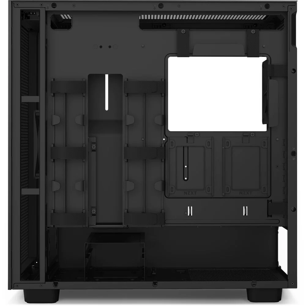 NZXT H7 Flow - ATX Mid Tower Case in Black - Image 3
