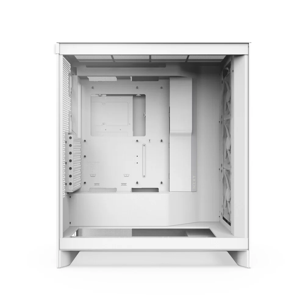 NZXT H7 Flow (2024) - ATX Mid Tower Case in White - Image 2
