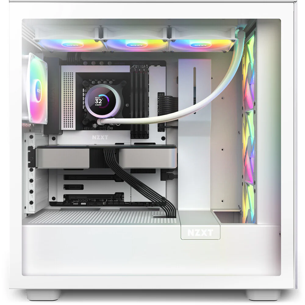 NZXT Kraken 360 RGB - All-in-one Liquid Processor Cooler in White - 360mm - Image 5