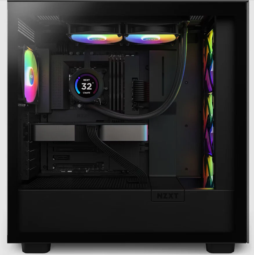 NZXT Kraken Elite 240 RGB - All-in-one Liquid Processor Cooler in Black - 240mm - Image 5