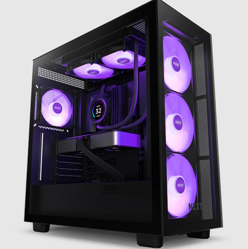 NZXT Kraken Elite 240 RGB - All-in-one Liquid Processor Cooler in Black - 240mm - Image 6